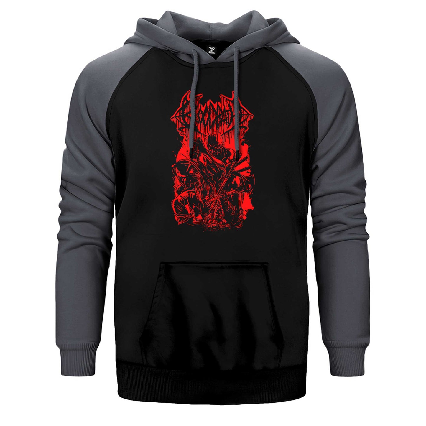 Bloodbath Join Çift Renk Reglan Kol Sweatshirt / Hoodie