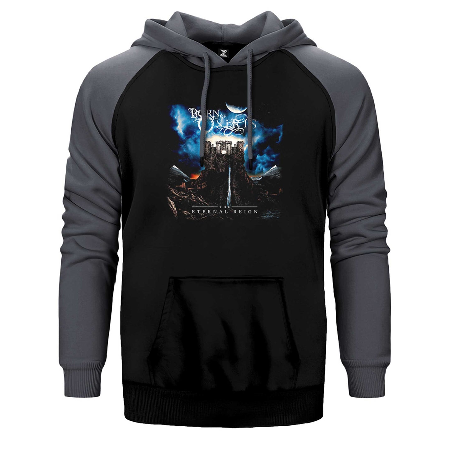 Born of Osiris the Eternal Reign Çift Renk Reglan Kol Sweatshirt / Hoodie