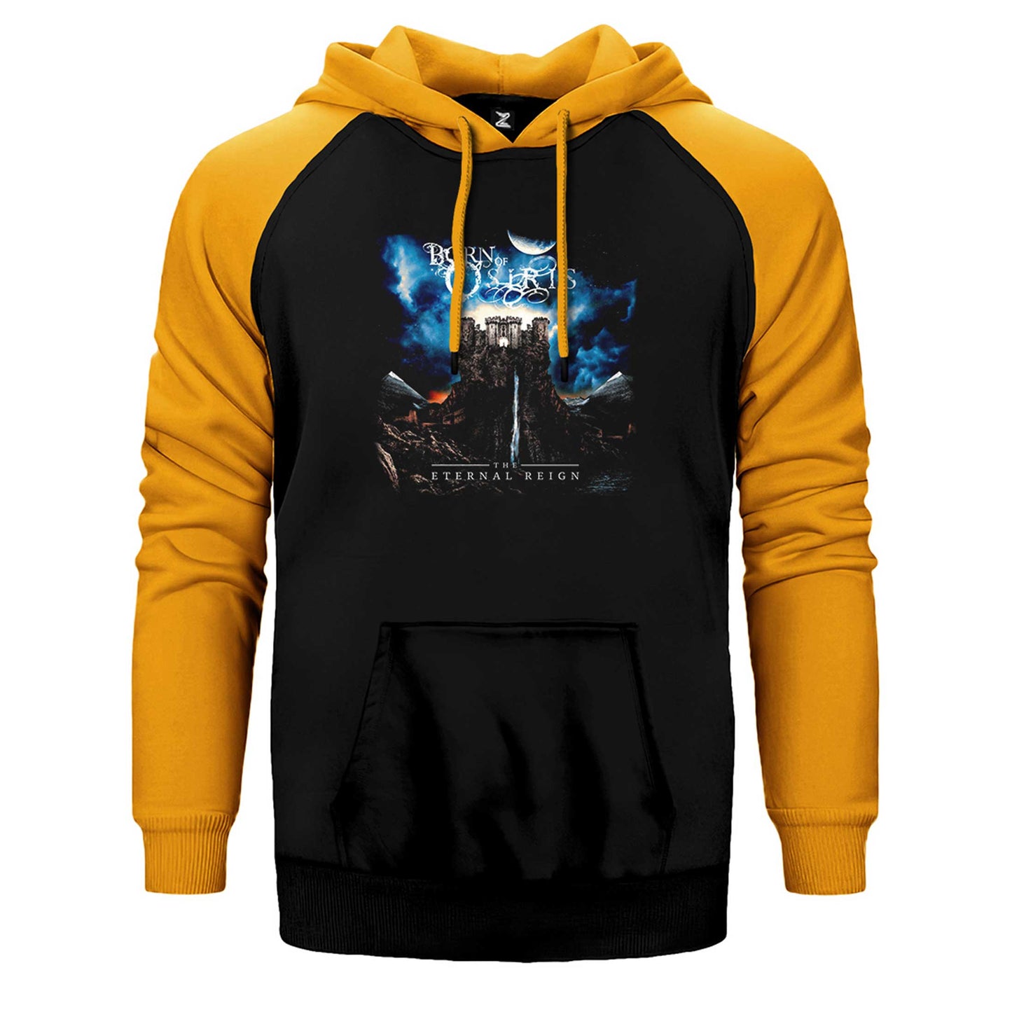 Born of Osiris the Eternal Reign Çift Renk Reglan Kol Sweatshirt / Hoodie