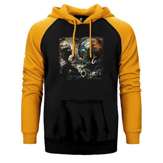 Born of Osiris Soul Sphere Çift Renk Reglan Kol Sweatshirt / Hoodie