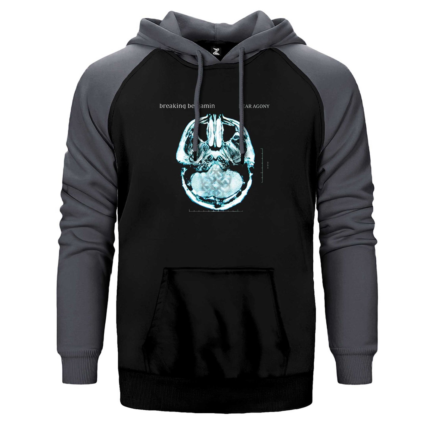 Breaking Benjamin Dear Agony Çift Renk Reglan Kol Sweatshirt / Hoodie