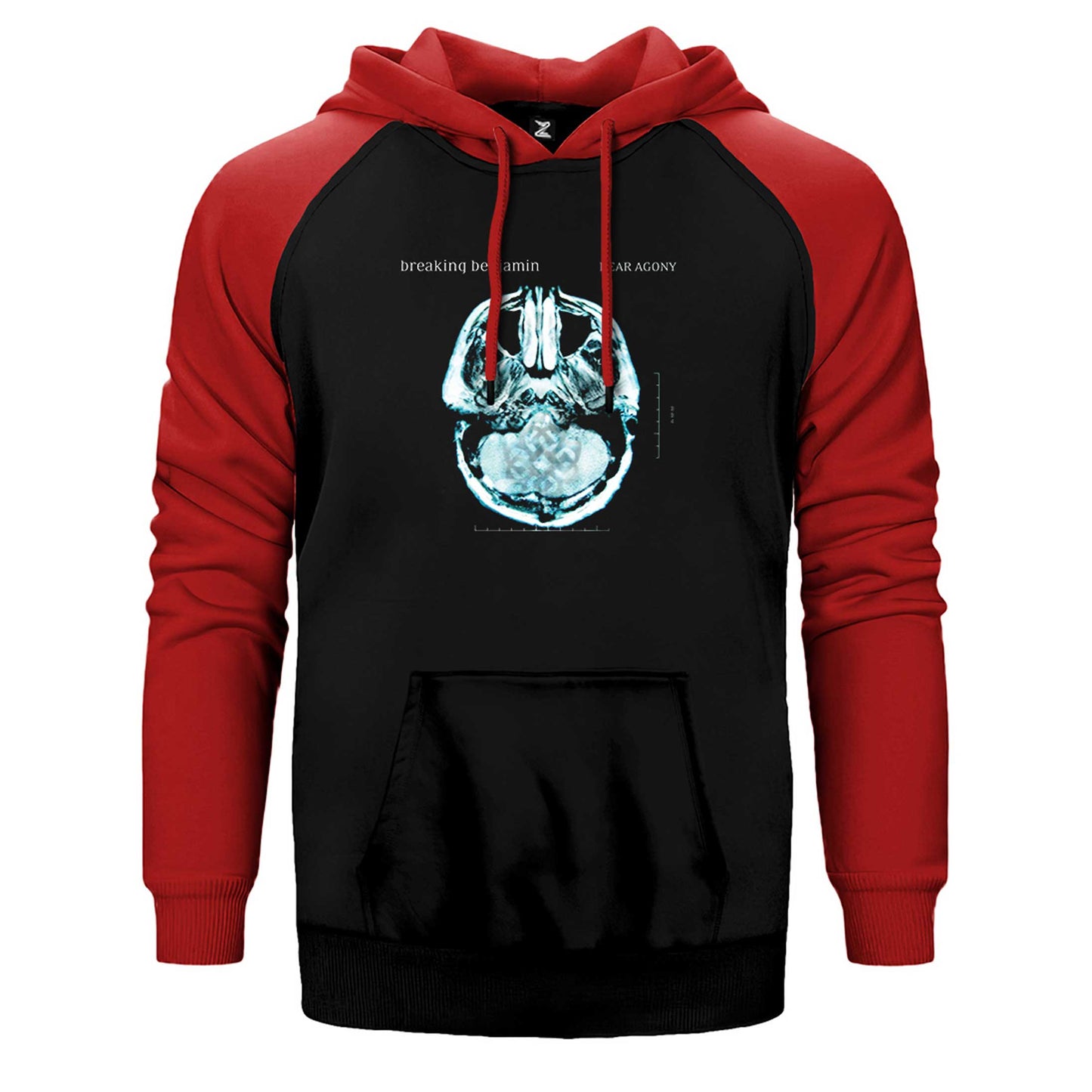 Breaking Benjamin Dear Agony Çift Renk Reglan Kol Sweatshirt / Hoodie