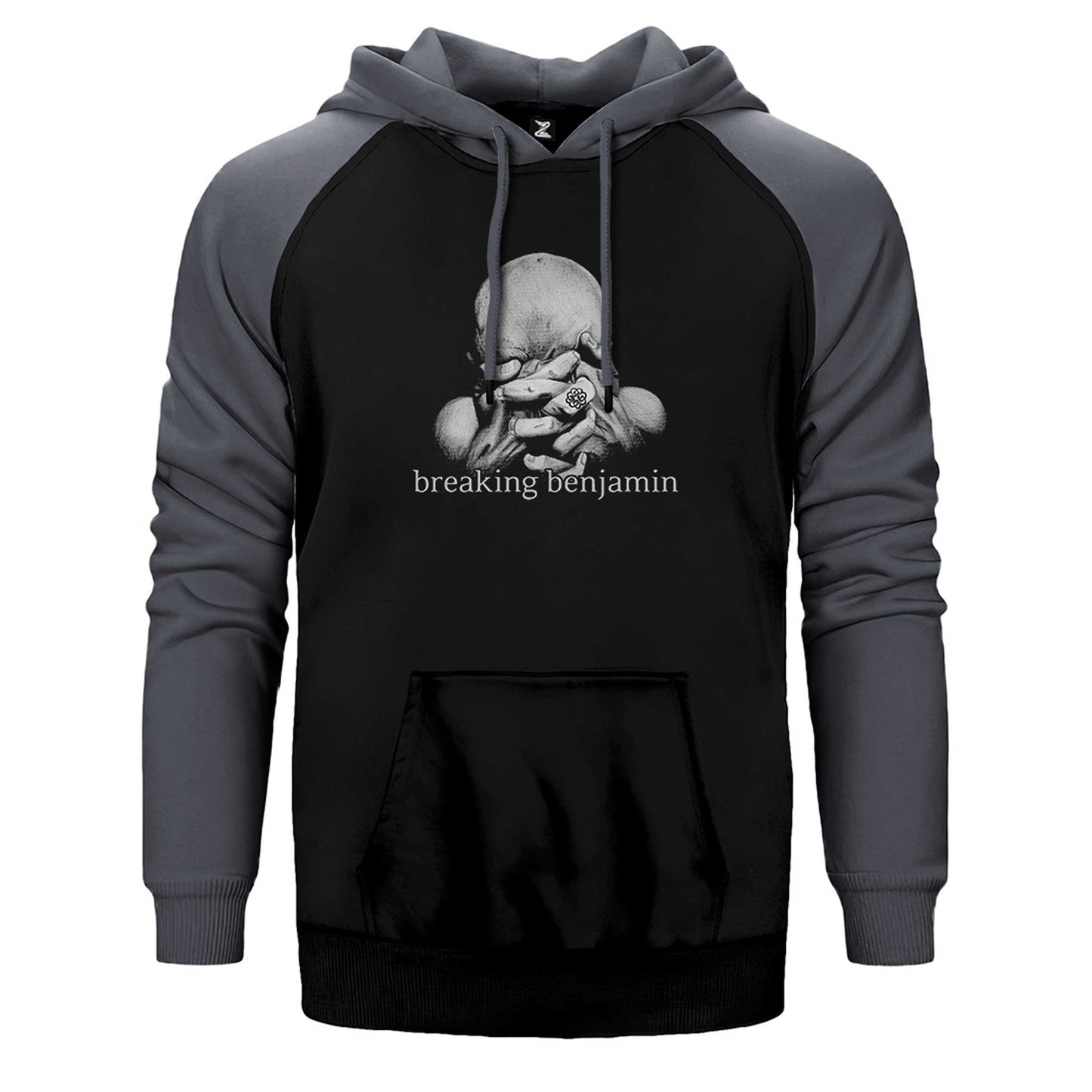Breaking Benjamin We Are Not Alone Çift Renk Reglan Kol Sweatshirt / Hoodie