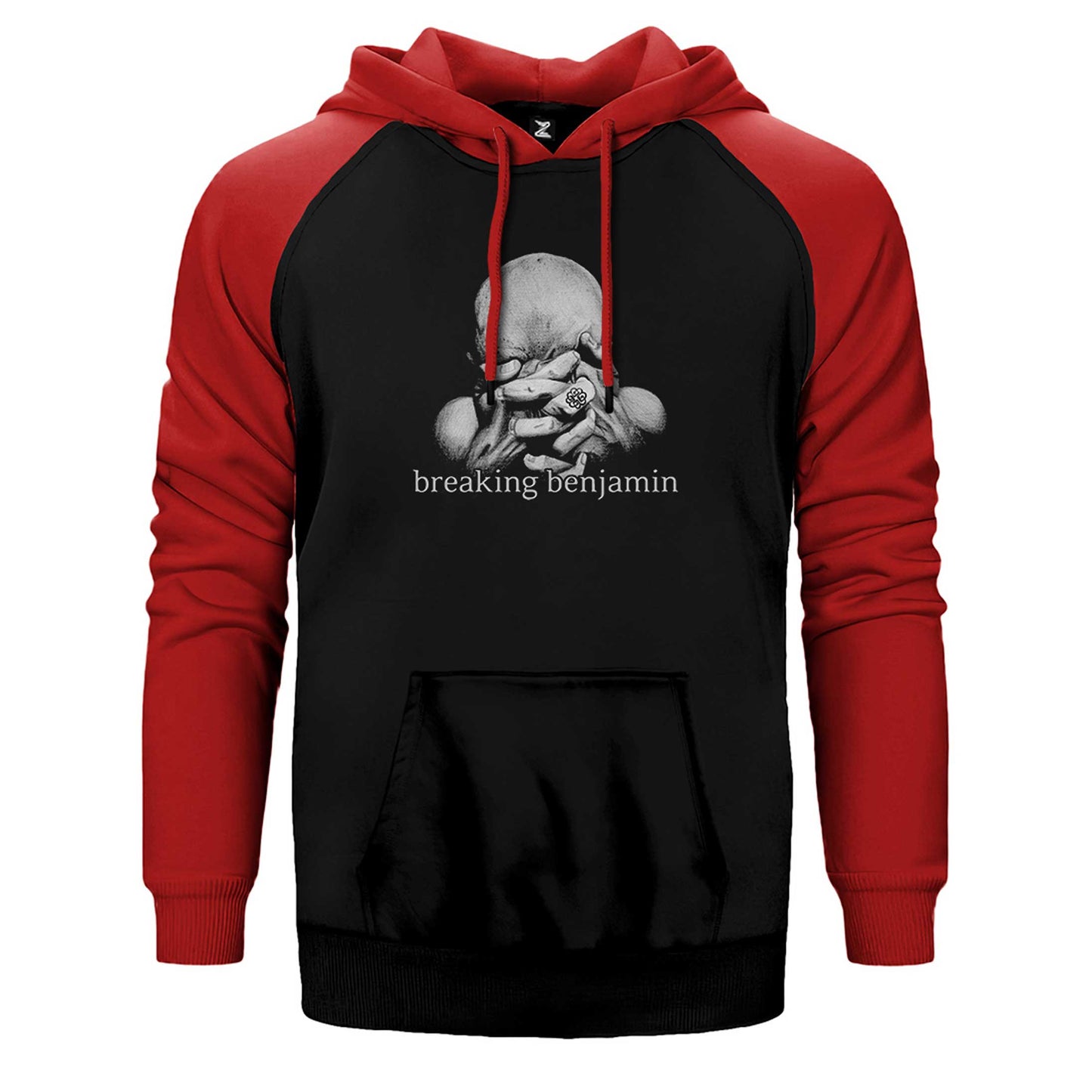 Breaking Benjamin We Are Not Alone Çift Renk Reglan Kol Sweatshirt / Hoodie