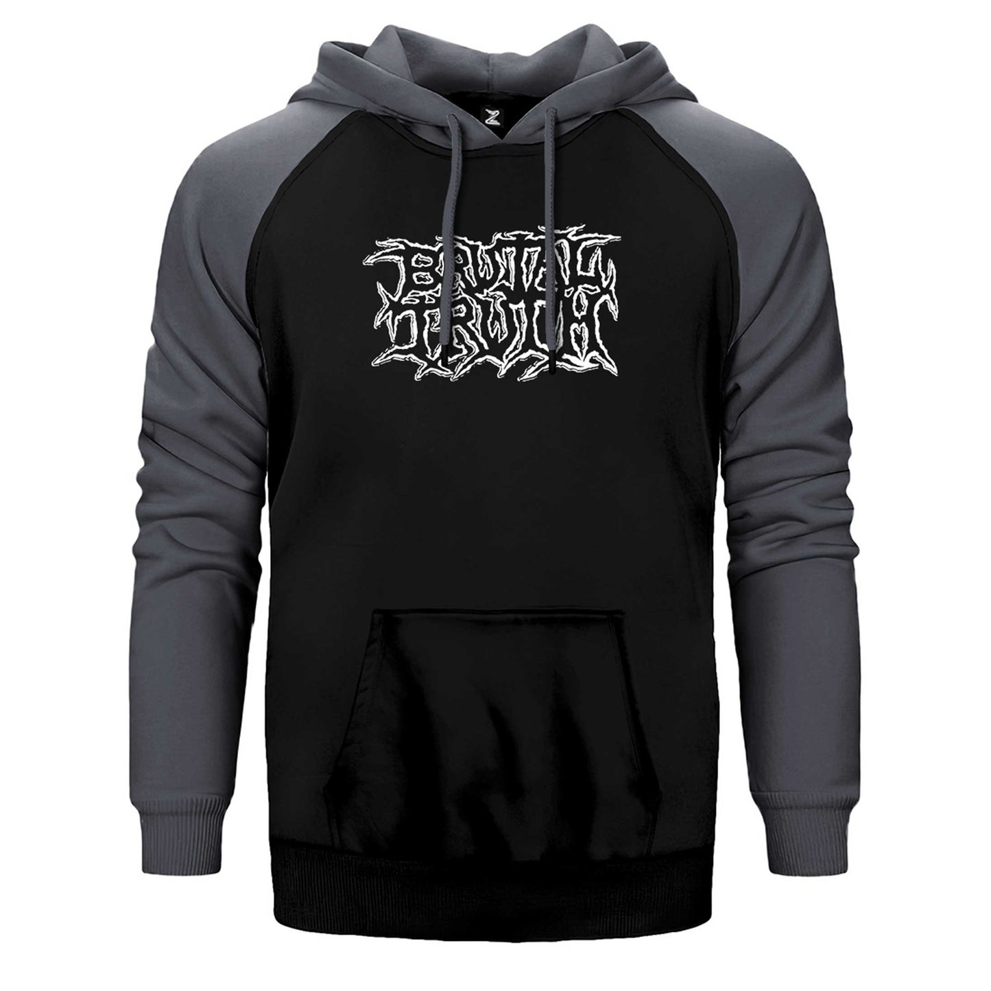 Brutal Truth Classic Çift Renk Reglan Kol Sweatshirt / Hoodie
