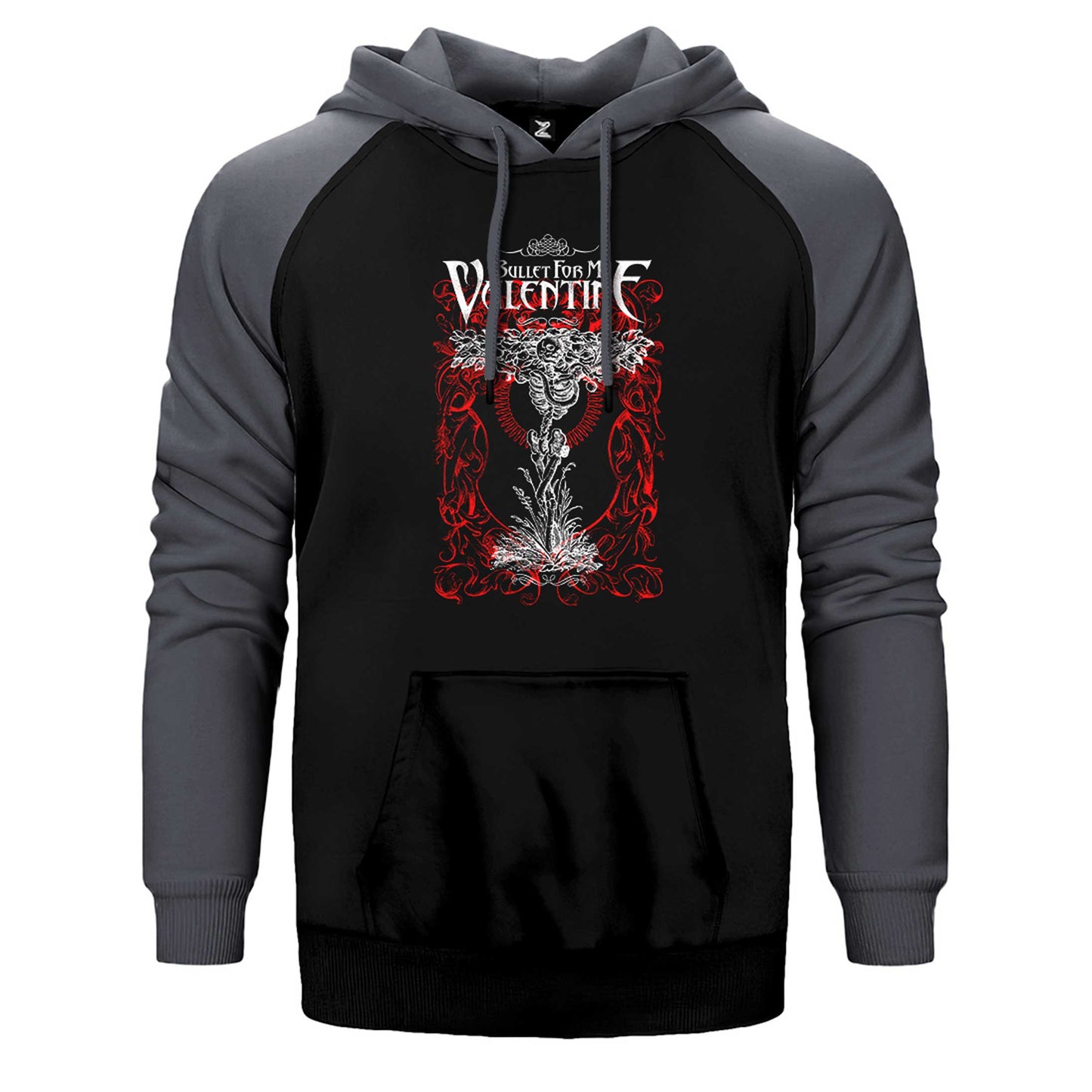 Bullet For My Valentine Classic Çift Renk Reglan Kol Sweatshirt / Hoodie