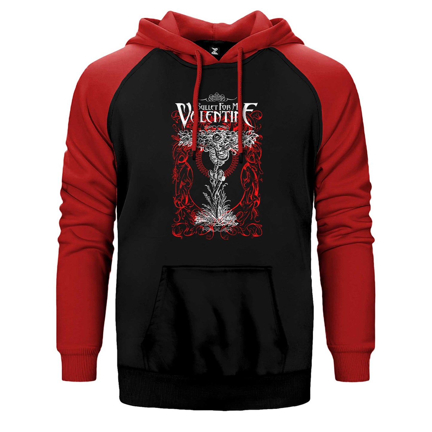 Bullet For My Valentine Classic Çift Renk Reglan Kol Sweatshirt / Hoodie