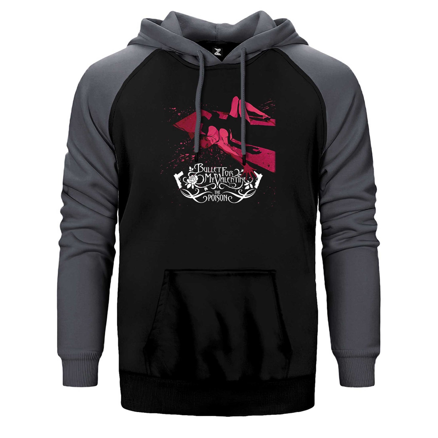 Bullet for My Valentine The Poison Çift Renk Reglan Kol Sweatshirt / Hoodie