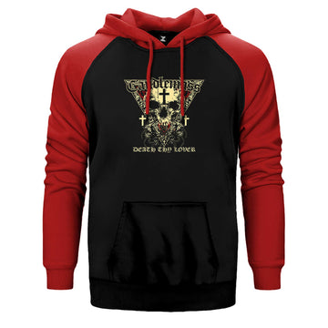 Candlemass Death Thy Lover Çift Renk Reglan Kol Sweatshirt / Hoodie