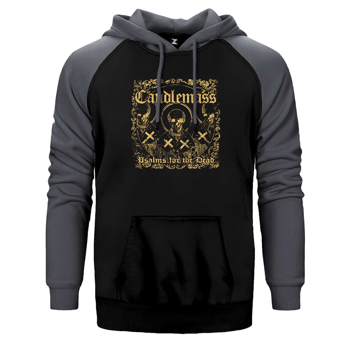 Candlemass Psalms For The Dead Çift Renk Reglan Kol Sweatshirt / Hoodie