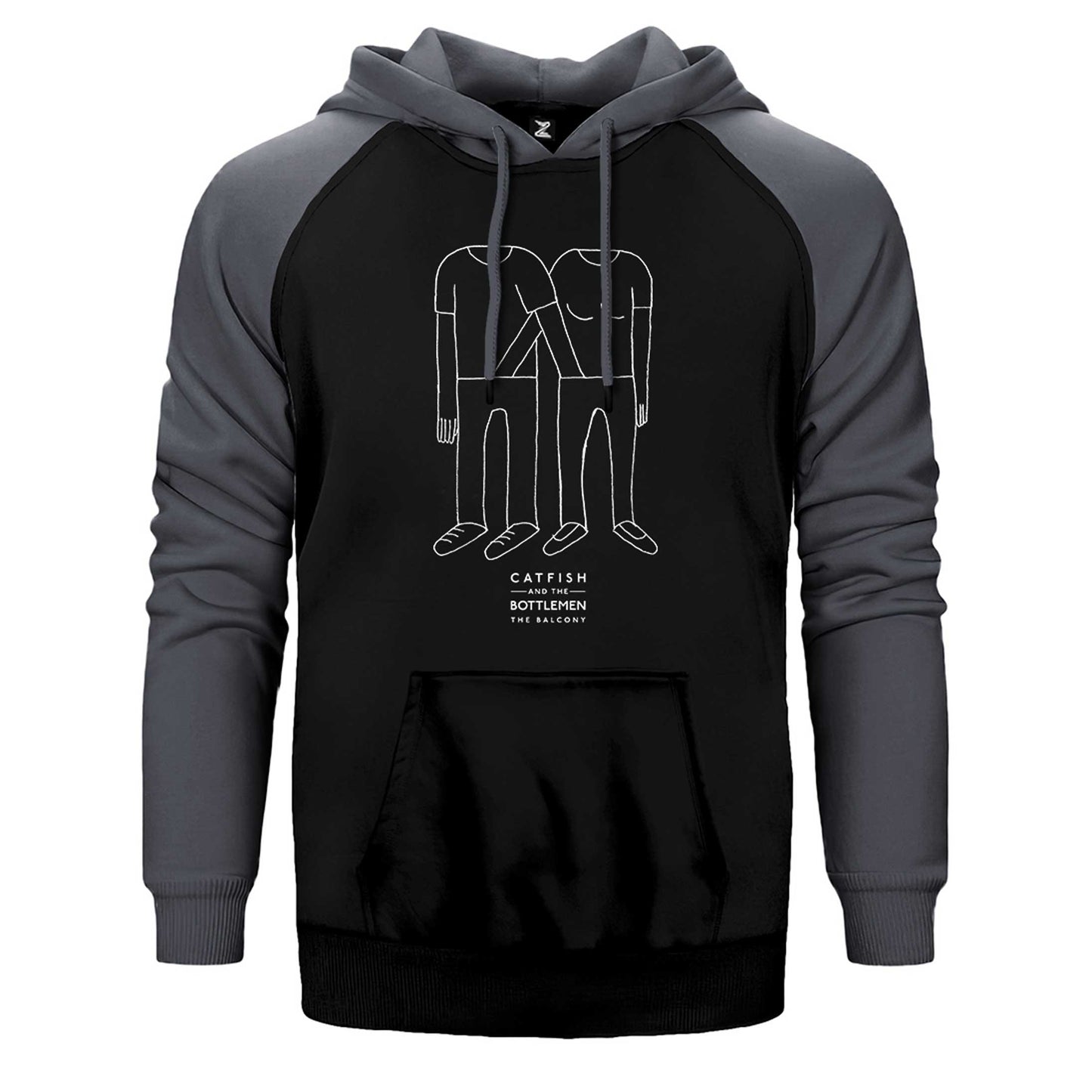 Catfish And The Bottlemen The Balcony Çift Renk Reglan Kol Sweatshirt / Hoodie