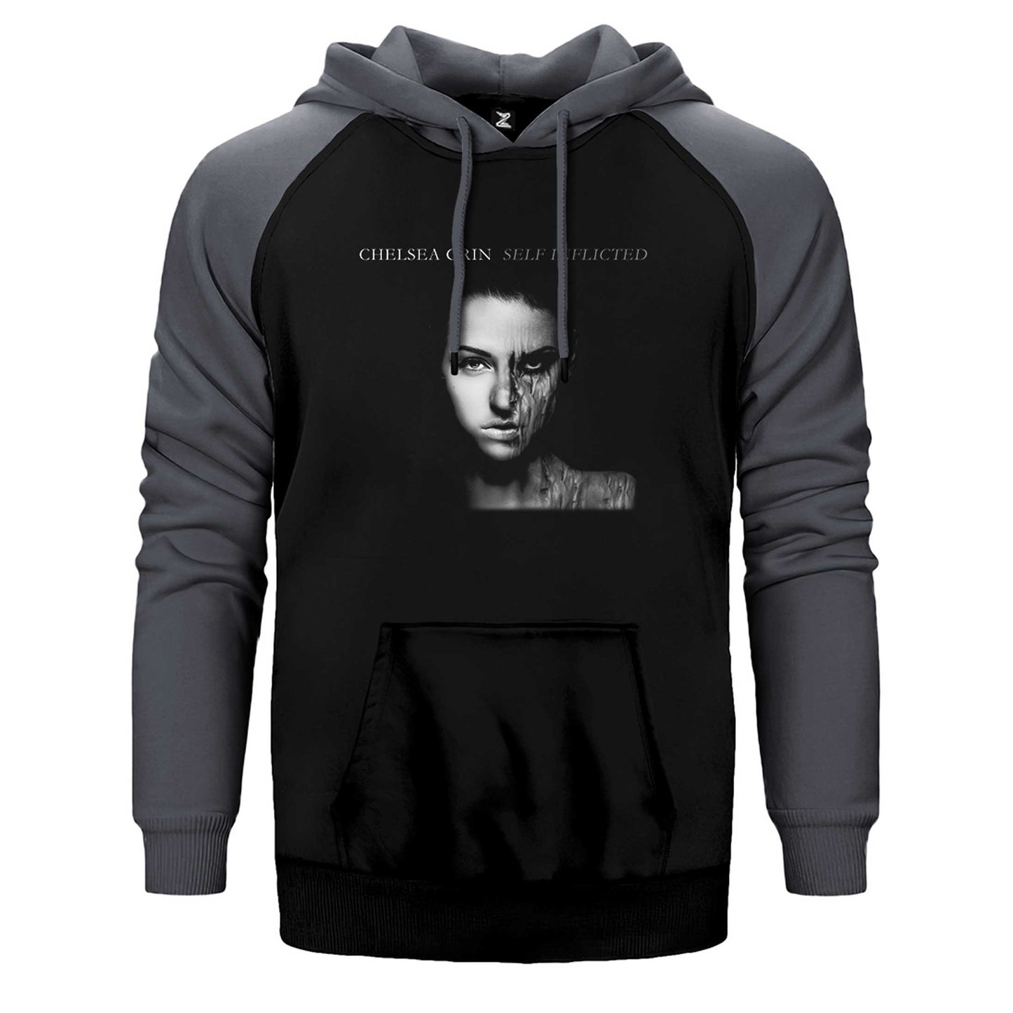 Chelsea Grin Self İnflicted Çift Renk Reglan Kol Sweatshirt / Hoodie