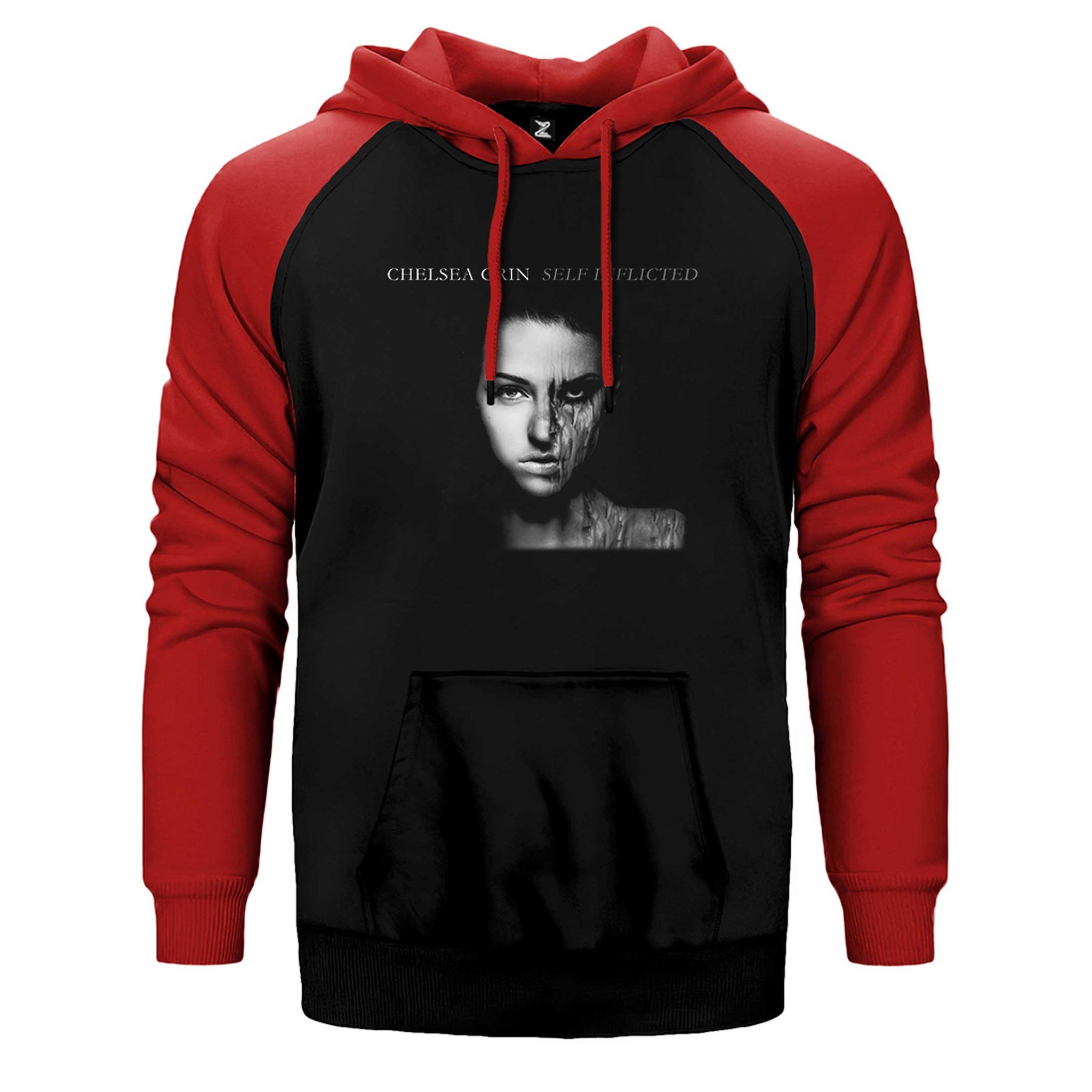 Chelsea Grin Self İnflicted Çift Renk Reglan Kol Sweatshirt / Hoodie