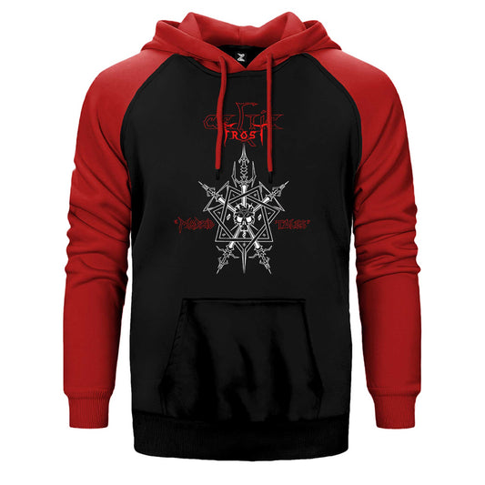 Celtic Frost Morbid Tales Çift Renk Reglan Kol Sweatshirt / Hoodie