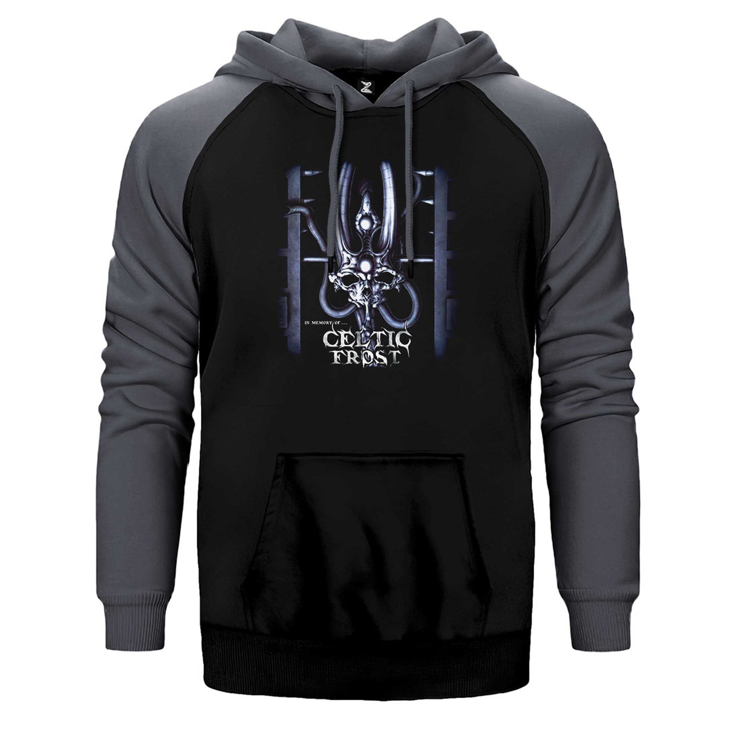 Celtic Frost In Memory Çift Renk Reglan Kol Sweatshirt / Hoodie