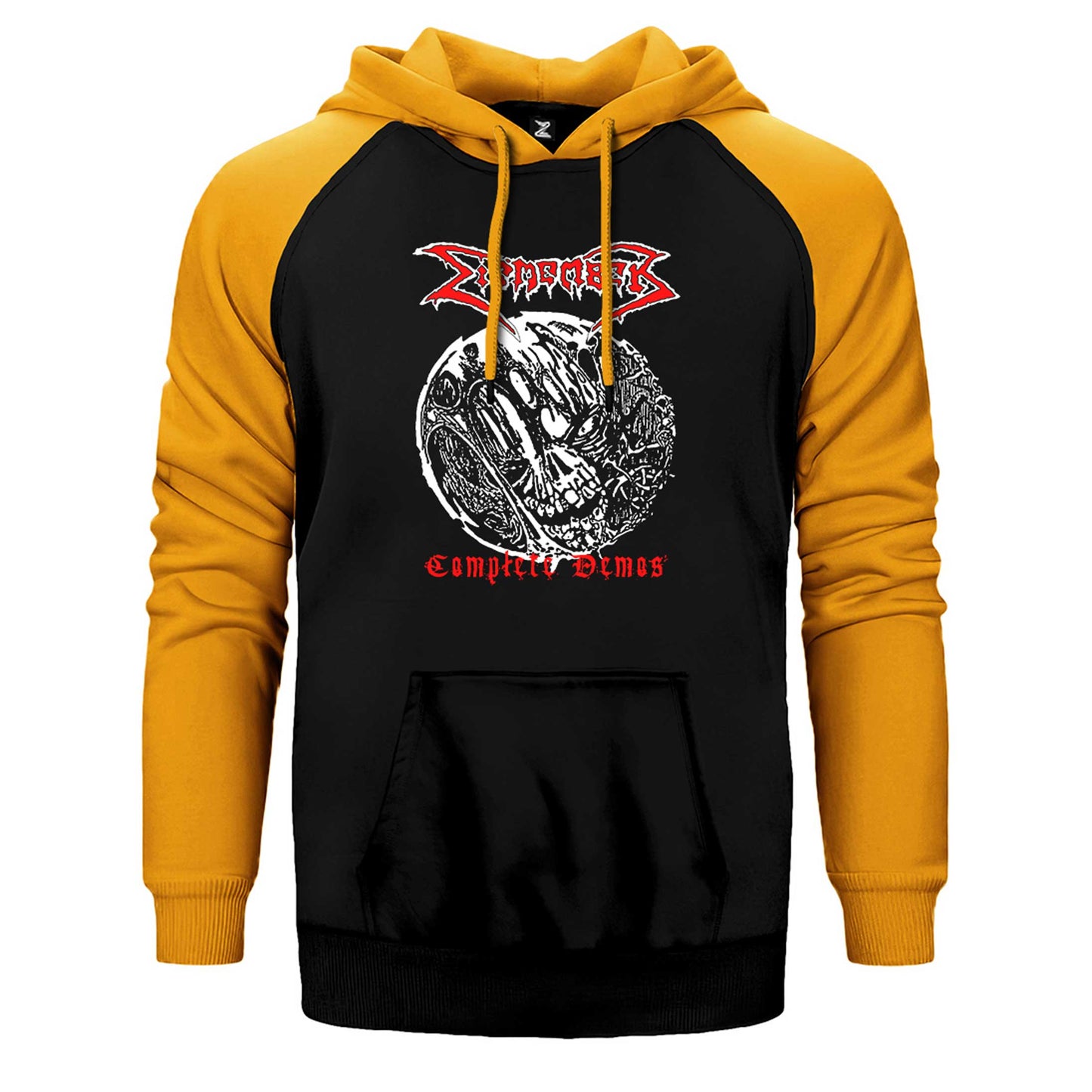 Dismember Complete Demos Çift Renk Reglan Kol Sweatshirt / Hoodie