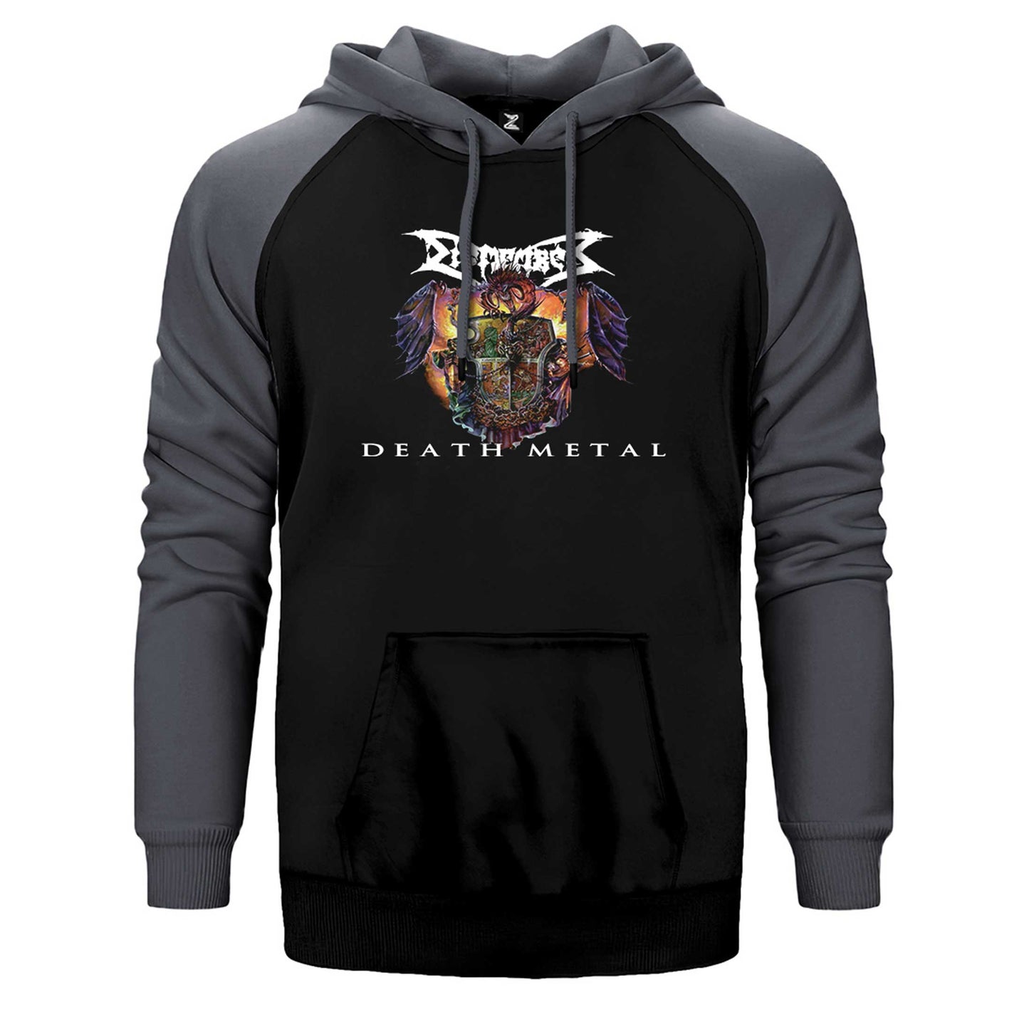 Dismember Death Metal Çift Renk Reglan Kol Sweatshirt / Hoodie