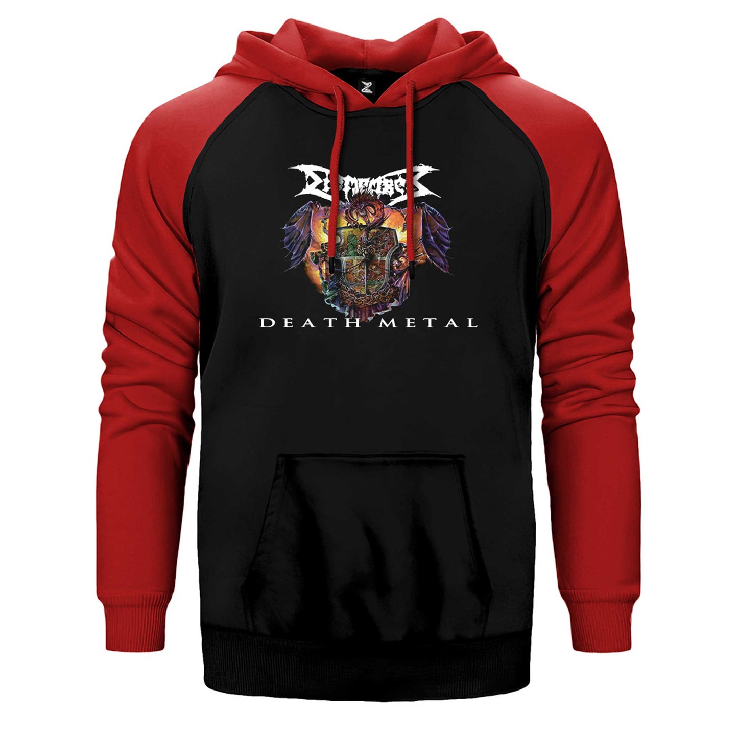 Dismember Death Metal Çift Renk Reglan Kol Sweatshirt / Hoodie