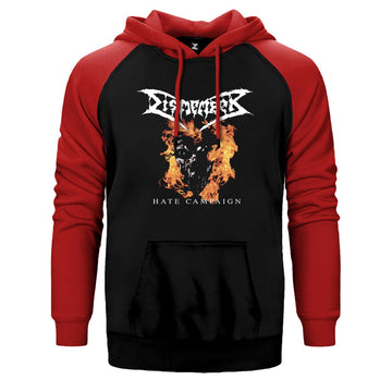 Dismember Hate Campaign Çift Renk Reglan Kol Sweatshirt / Hoodie