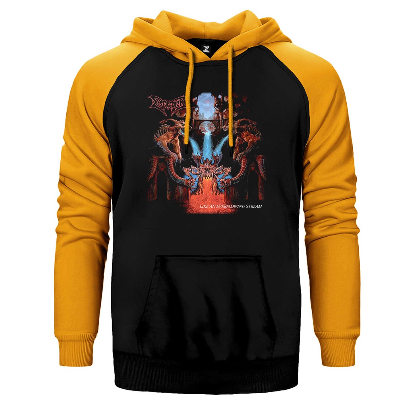 Dismember Like An Ever Flowing Stream Çift Renk Reglan Kol Sweatshirt / Hoodie