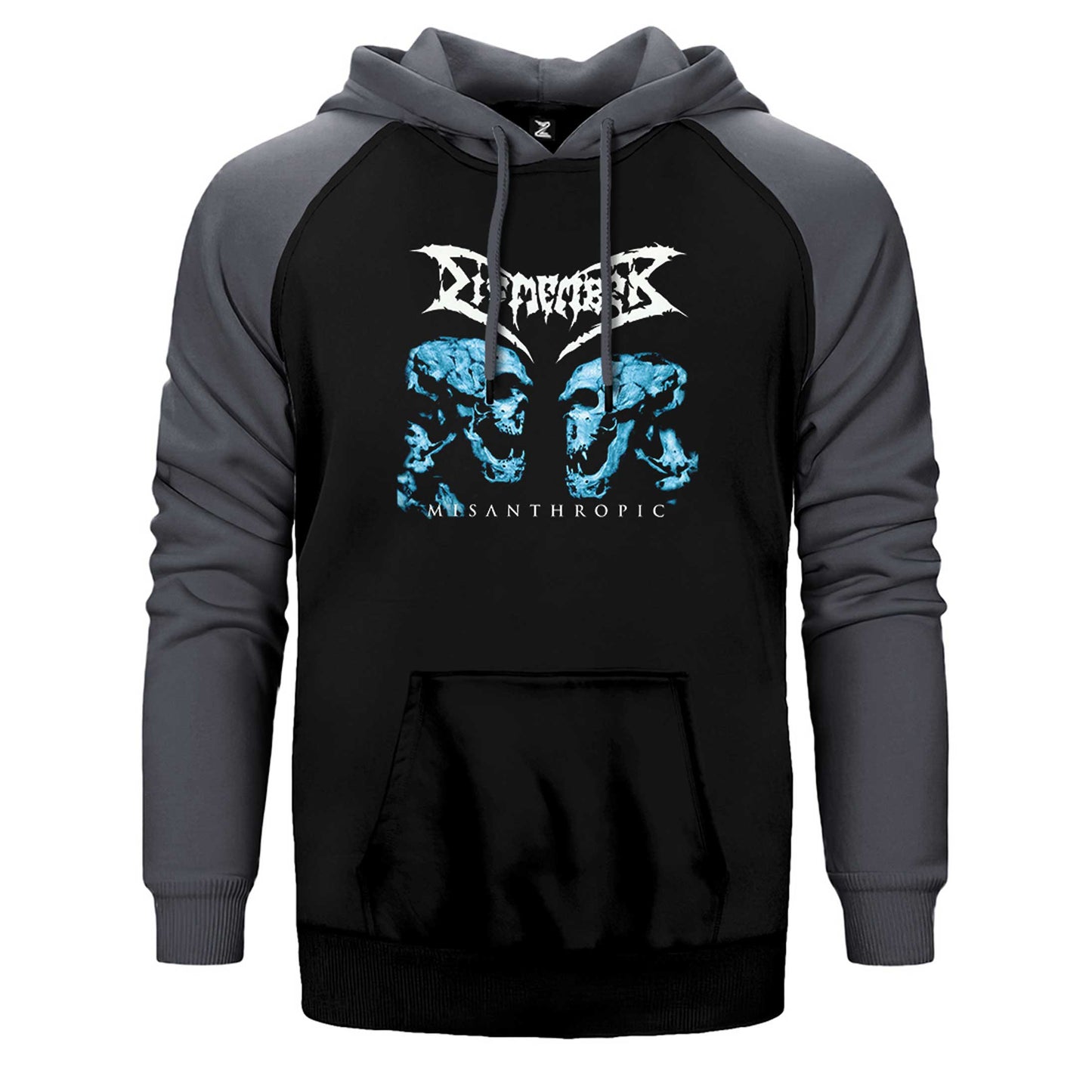 Dismember Misanthropic Çift Renk Reglan Kol Sweatshirt / Hoodie