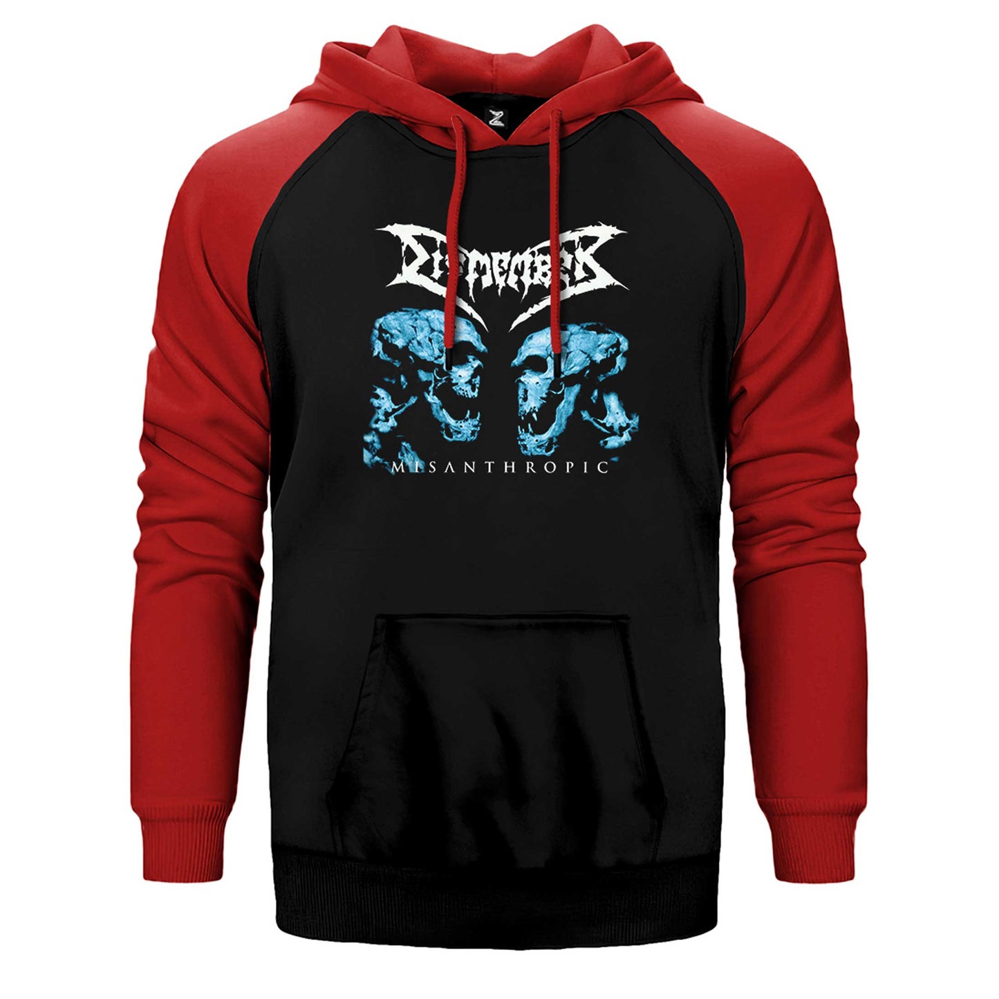 Dismember Misanthropic Çift Renk Reglan Kol Sweatshirt / Hoodie