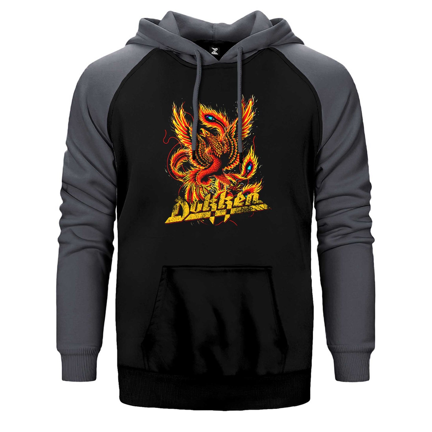 Dokken The Lost Songs 1978-1981 Çift Renk Reglan Kol Sweatshirt / Hoodie