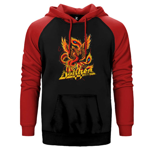 Dokken The Lost Songs 1978-1981 Çift Renk Reglan Kol Sweatshirt / Hoodie