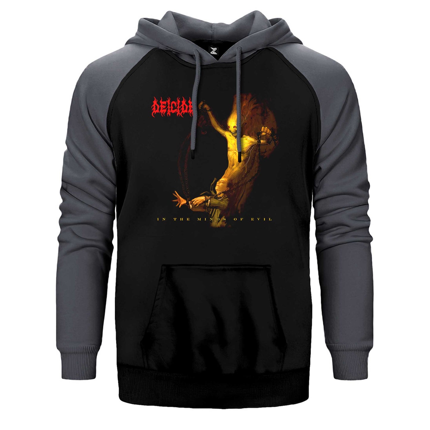Deicide İn The Minds Of Evil Çift Renk Reglan Kol Sweatshirt / Hoodie