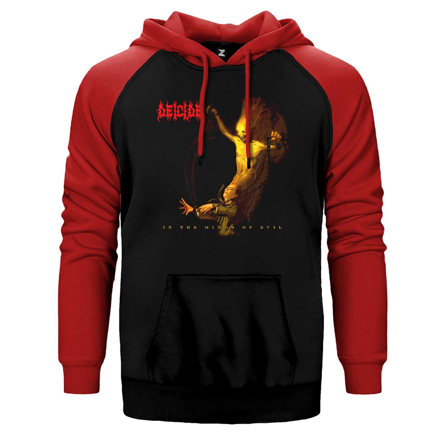 Deicide İn The Minds Of Evil Çift Renk Reglan Kol Sweatshirt / Hoodie