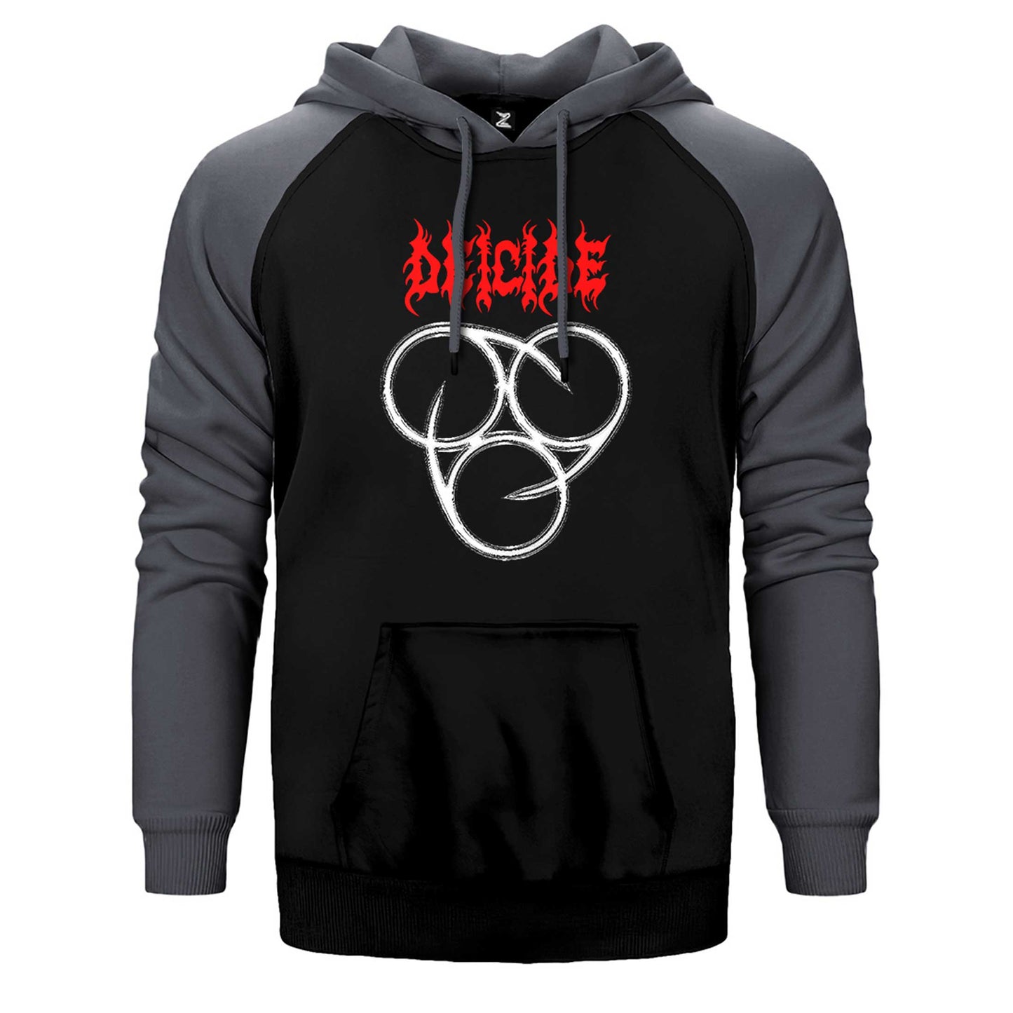 Deicide İnsineratehymn Çift Renk Reglan Kol Sweatshirt / Hoodie