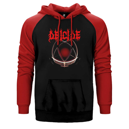 Deicide Legion Çift Renk Reglan Kol Sweatshirt / Hoodie