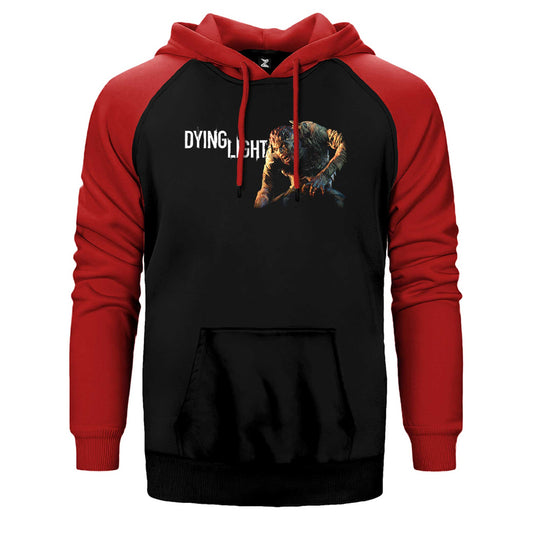 Dying Light Zombi Çift Renk Reglan Kol Sweatshirt / Hoodie