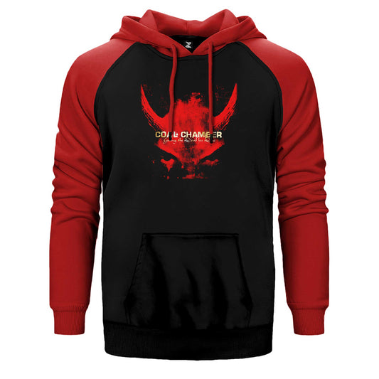 Coal Chamber Giving the Devil His Due Çift Renk Reglan Kol Sweatshirt / Hoodie