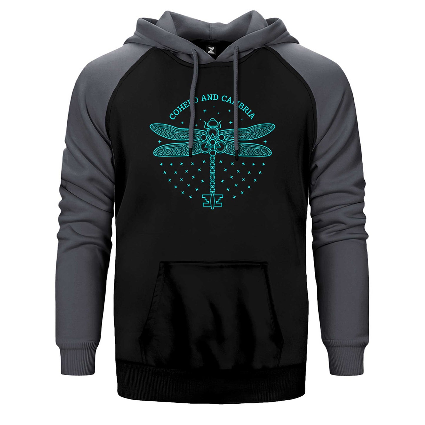 Coheed and Cambria Butterfly Çift Renk Reglan Kol Sweatshirt / Hoodie