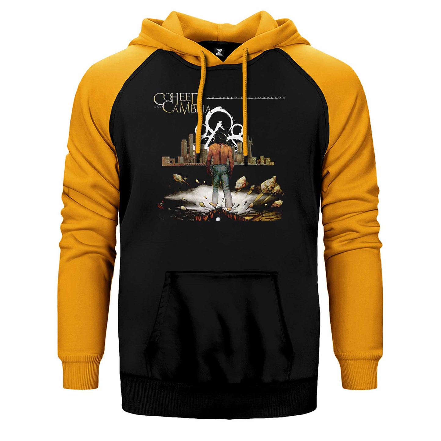 Coheed and Cambria No World For Tomorrow Çift Renk Reglan Kol Sweatshirt / Hoodie