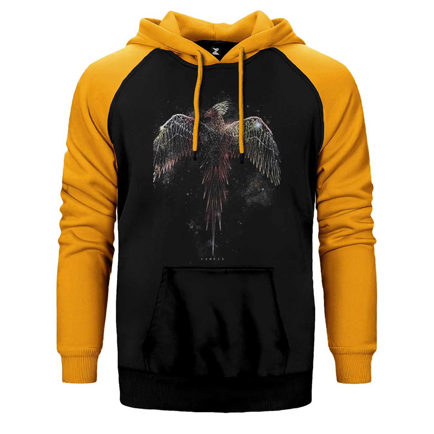 Anka Kuşu Phoenix Çift Renk Reglan Kol Sweatshirt / Hoodie