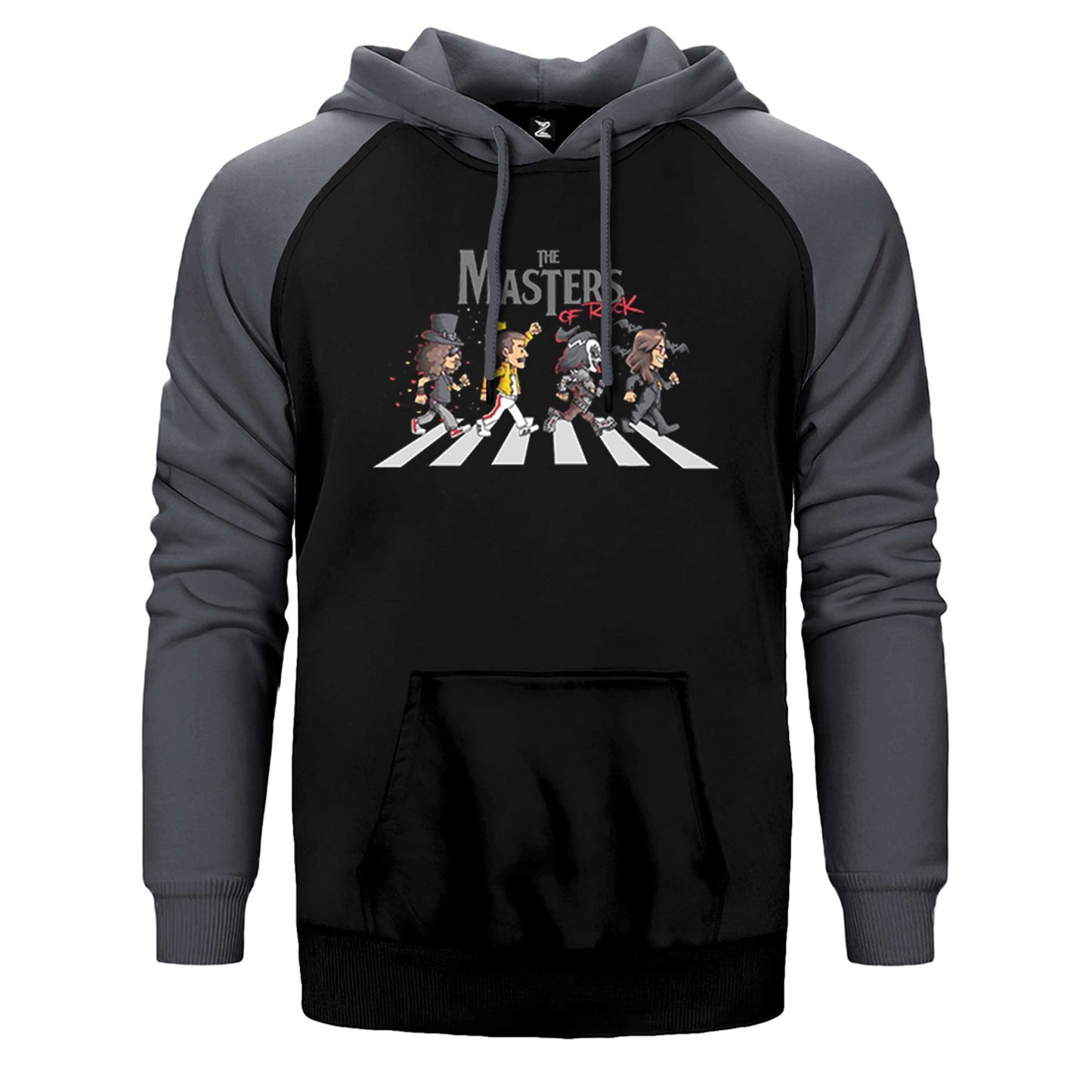 The Master Of Rock Çift Renk Reglan Kol Sweatshirt / Hoodie