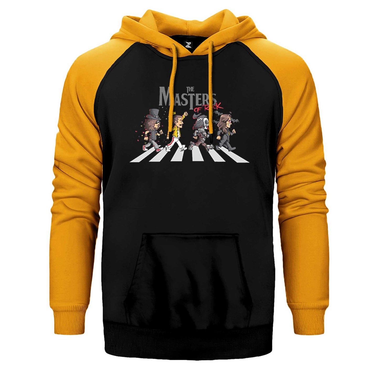The Master Of Rock Çift Renk Reglan Kol Sweatshirt / Hoodie