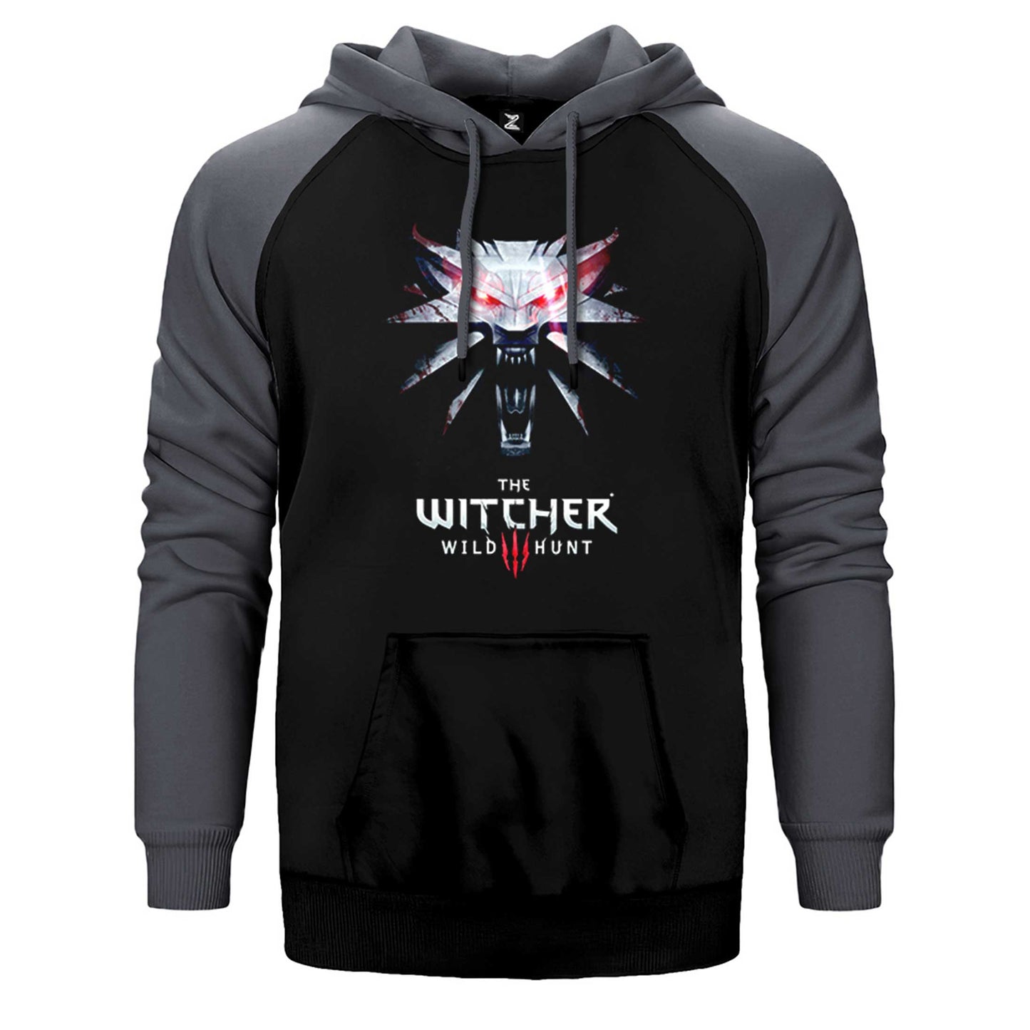 The Witcher Wild Çift Renk Reglan Kol Sweatshirt / Hoodie