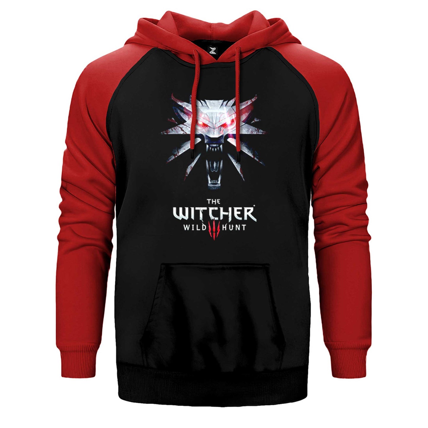 The Witcher Wild Çift Renk Reglan Kol Sweatshirt / Hoodie