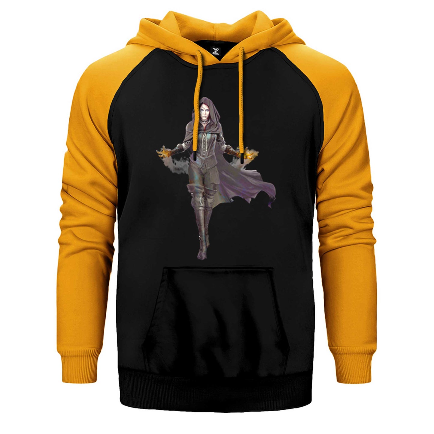 The Witcher Yennefer Çift Renk Reglan Kol Sweatshirt / Hoodie