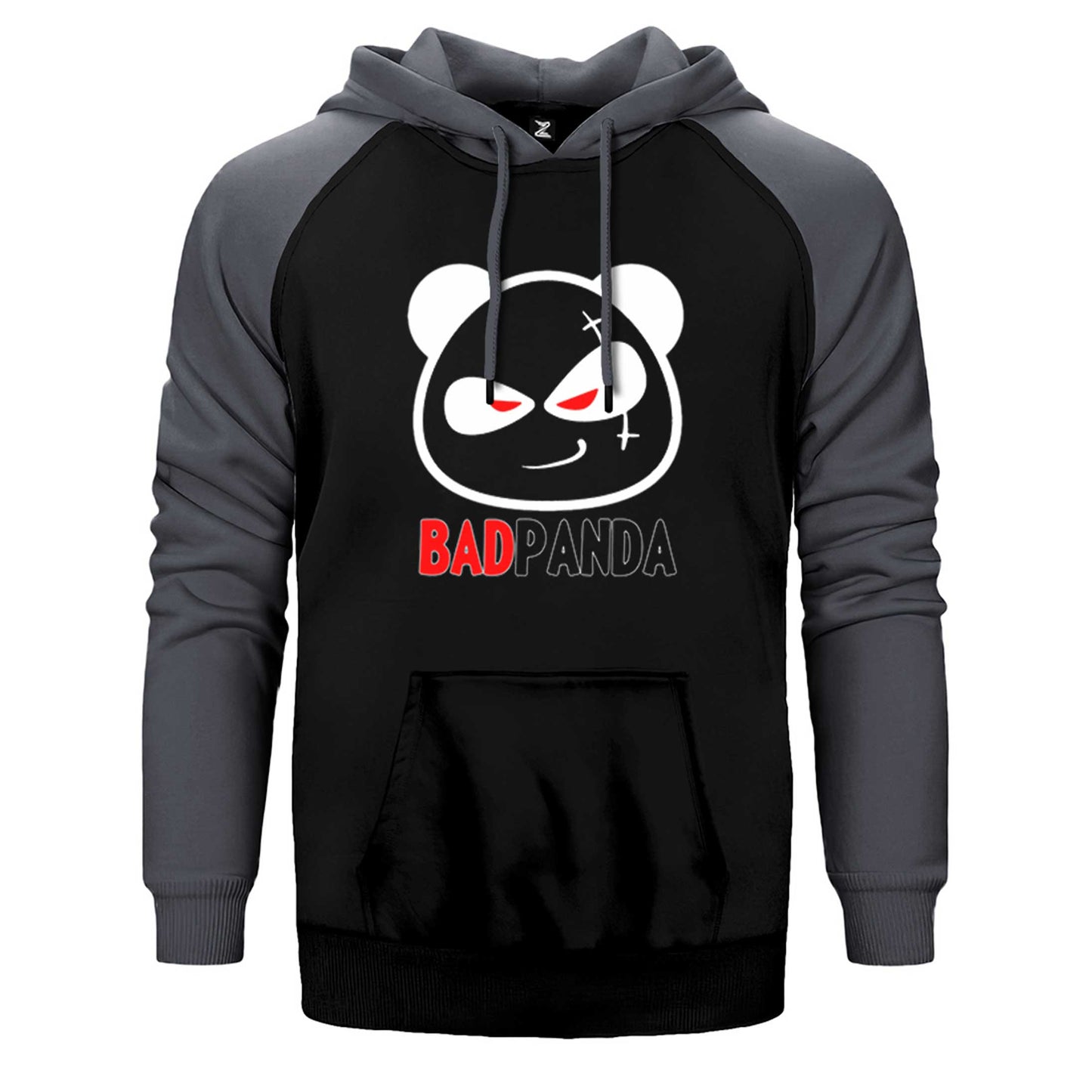 Baby Bad Panda Çift Renk Reglan Kol Sweatshirt / Hoodie
