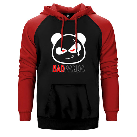 Baby Bad Panda Çift Renk Reglan Kol Sweatshirt / Hoodie