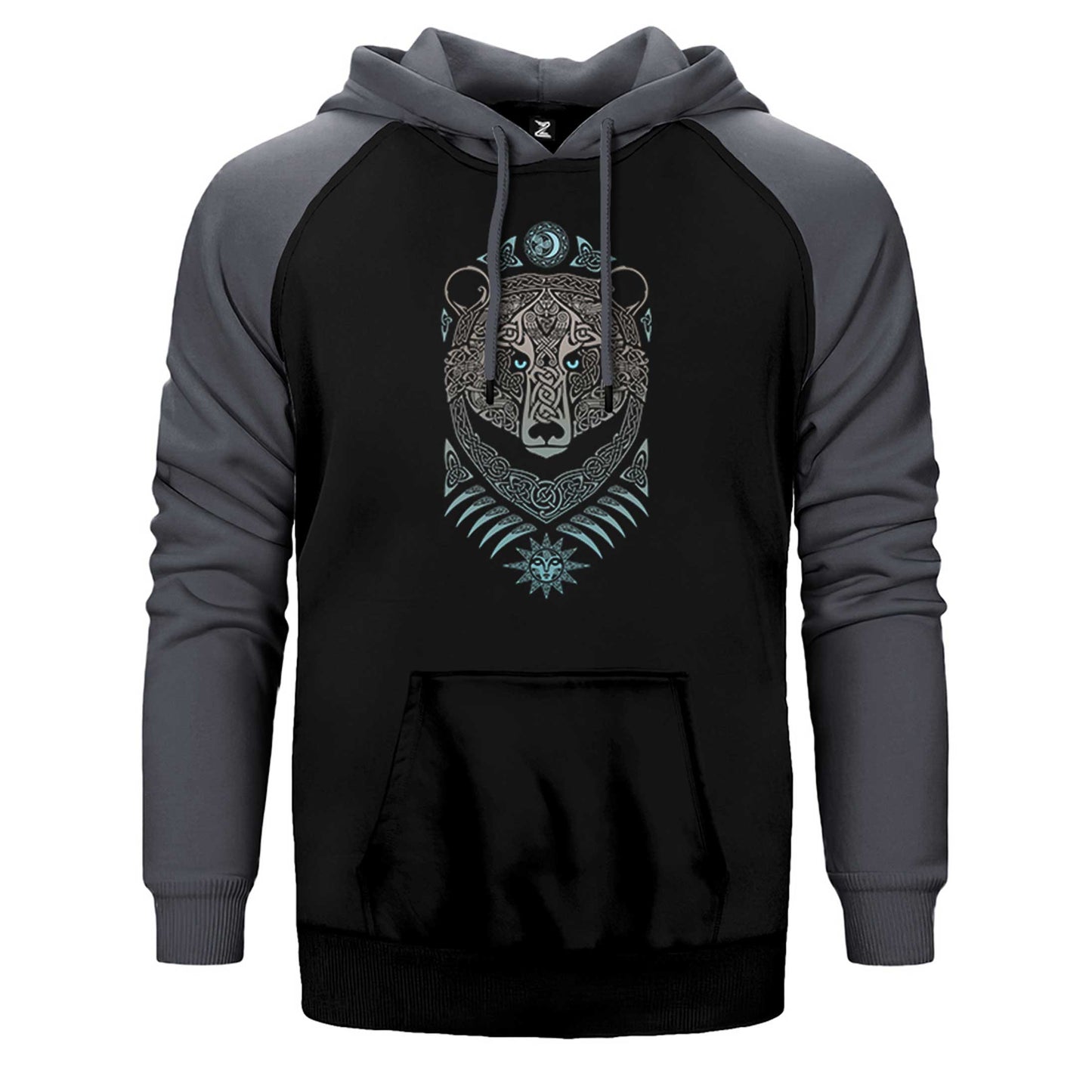 Bear Forest Lord Çift Renk Reglan Kol Sweatshirt / Hoodie