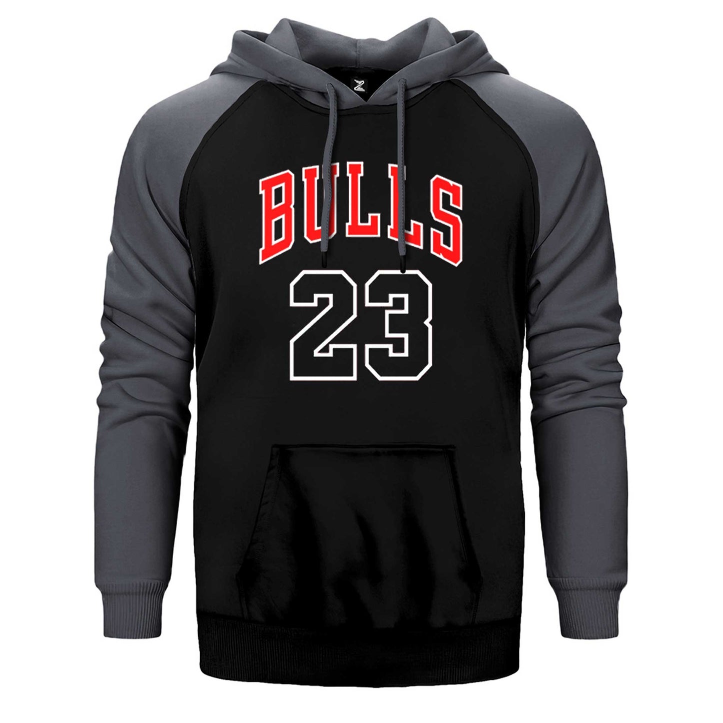 Chicago Bulls 23 Çift Renk Reglan Kol Sweatshirt / Hoodie