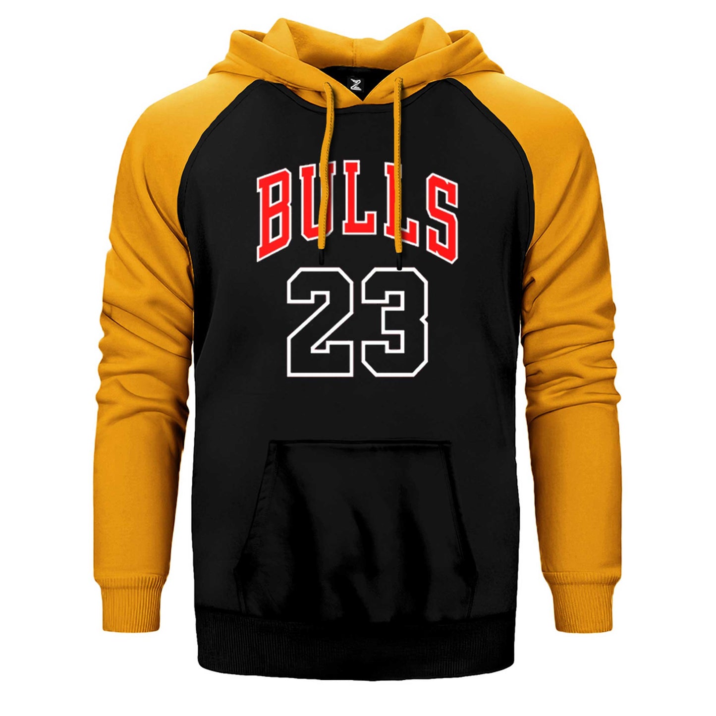 Chicago Bulls 23 Çift Renk Reglan Kol Sweatshirt / Hoodie