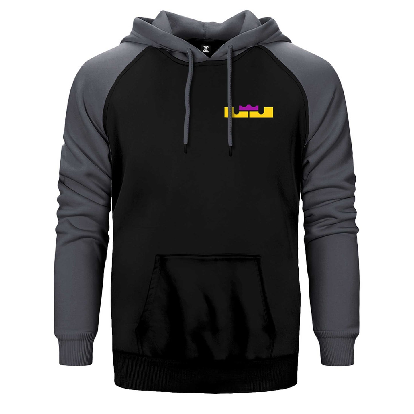 Lebron James Logo Color Çift Renk Reglan Kol Sweatshirt / Hoodie