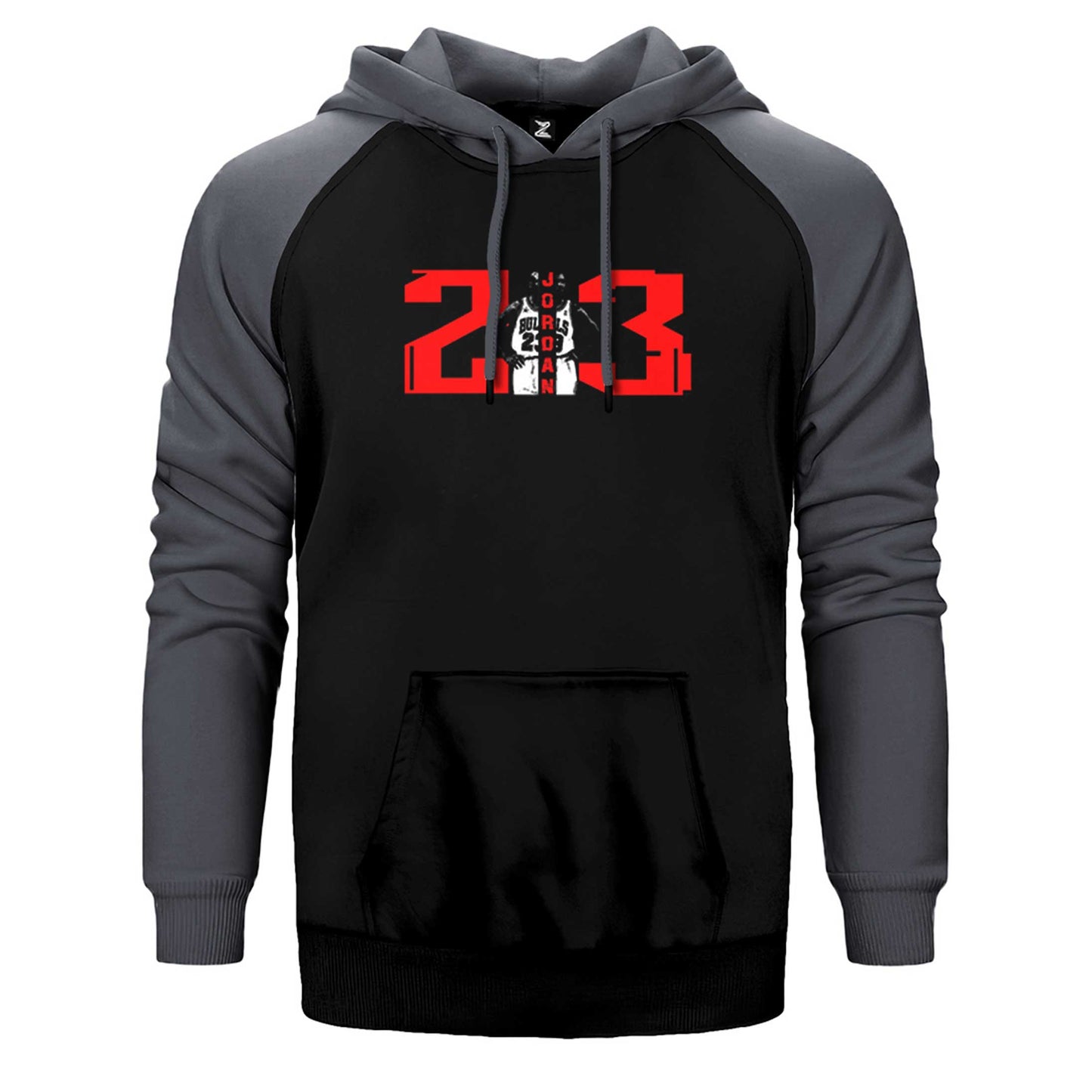 Michael Jordan 23 Çift Renk Reglan Kol Sweatshirt / Hoodie