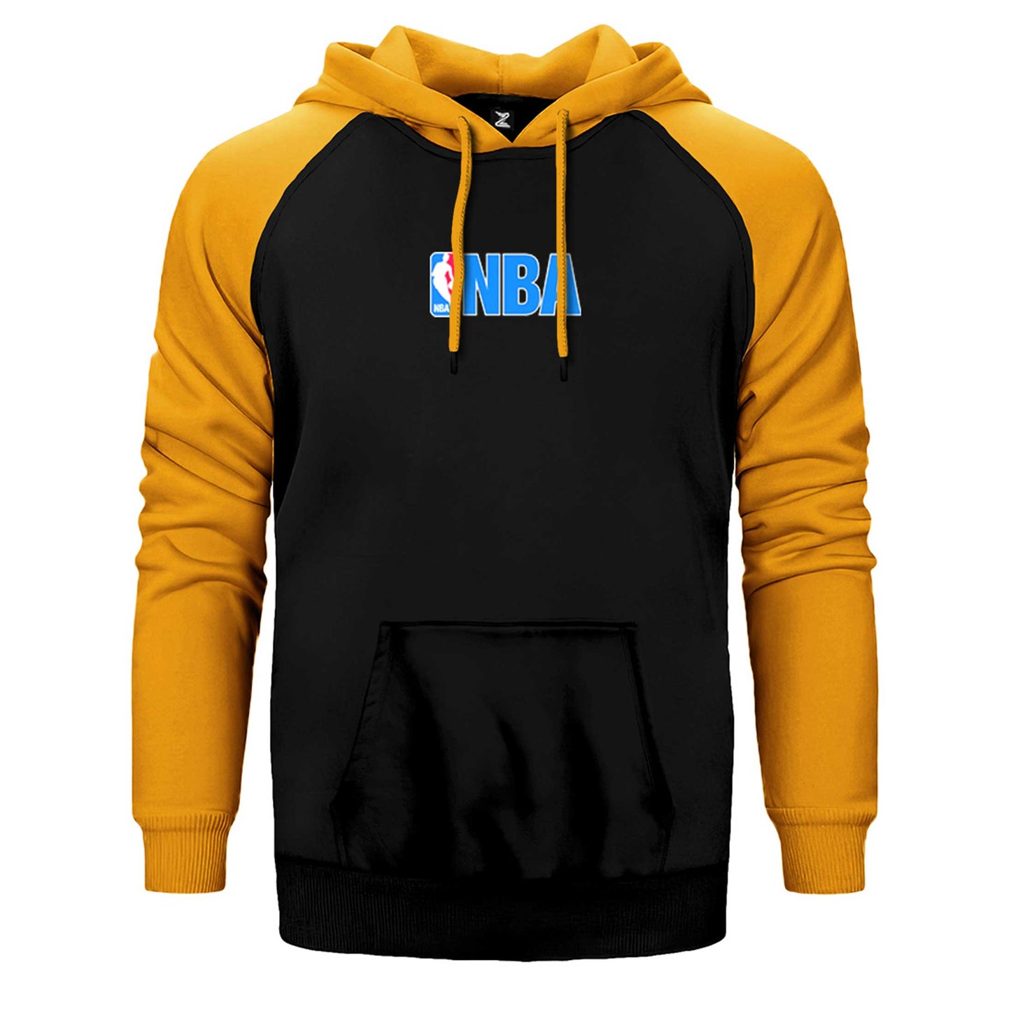NBA Logo Çift Renk Reglan Kol Sweatshirt / Hoodie